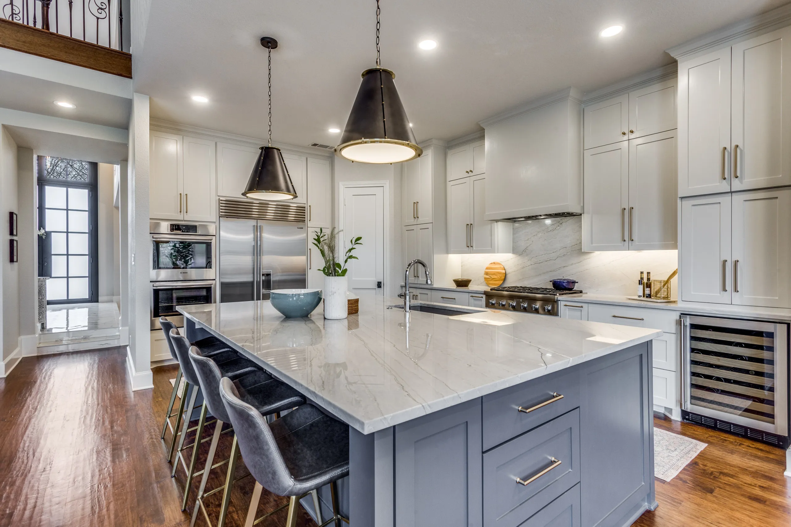 Transitional Luxury — Kitchen — Kitchen Remodel in Southlake, TX by Swanson Renovations