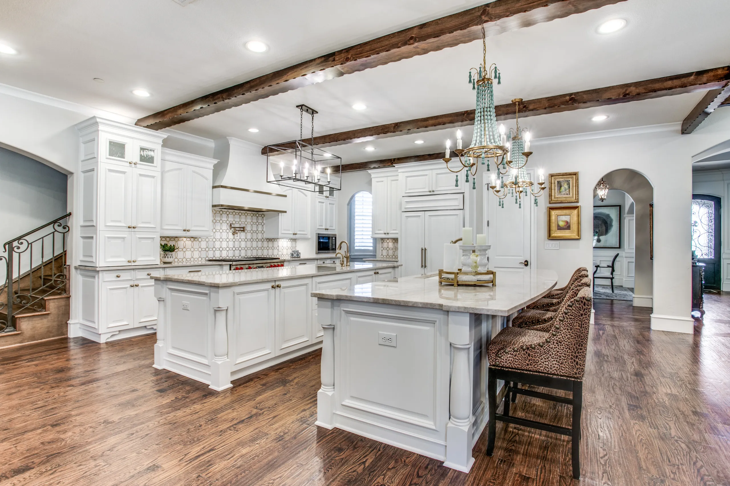 Taj Mahal Double Island Kitchen