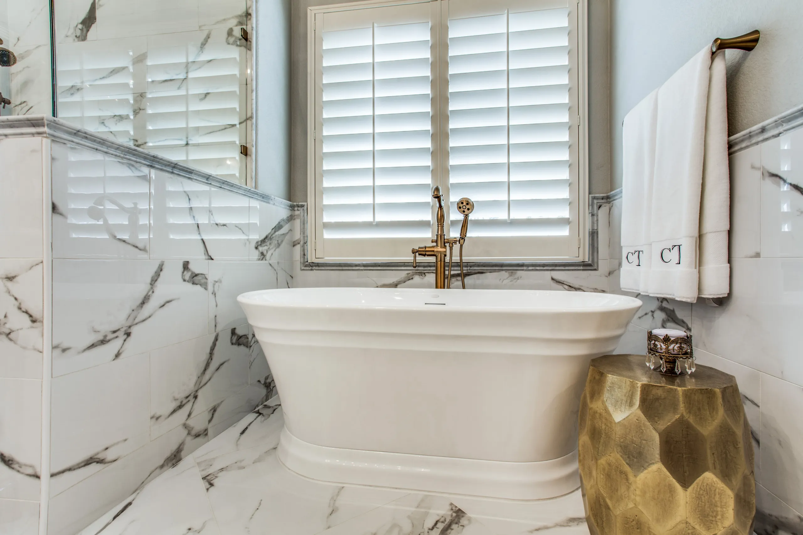 Southlake Gold Master Bath