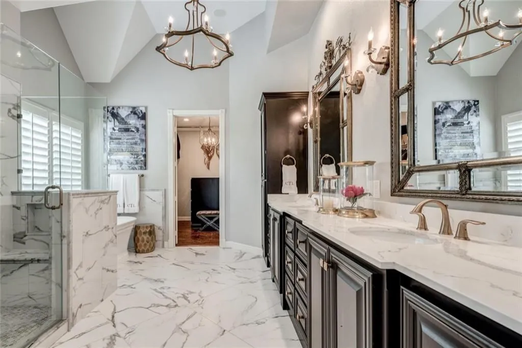 Southlake Gold Master Bath